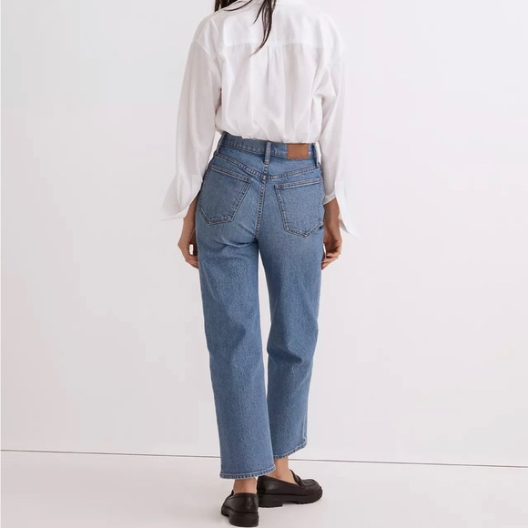 Madewell The Perfect Vintage Wide-Leg Crop Jean Knoxville Wash Size 26 - Picture 4 of 12